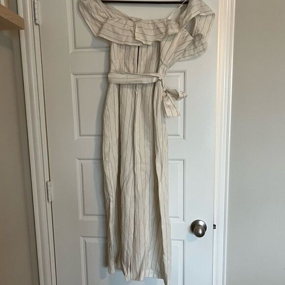 Club Monaco Off the Shoulder Jump Suit Size 00 - Picture 3 of 10